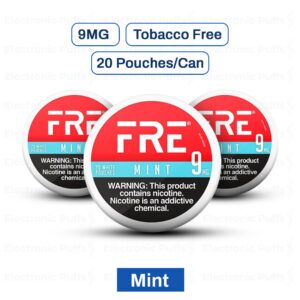 FRE Mint 9MG Nicotine Pouches - 5 Can Roll