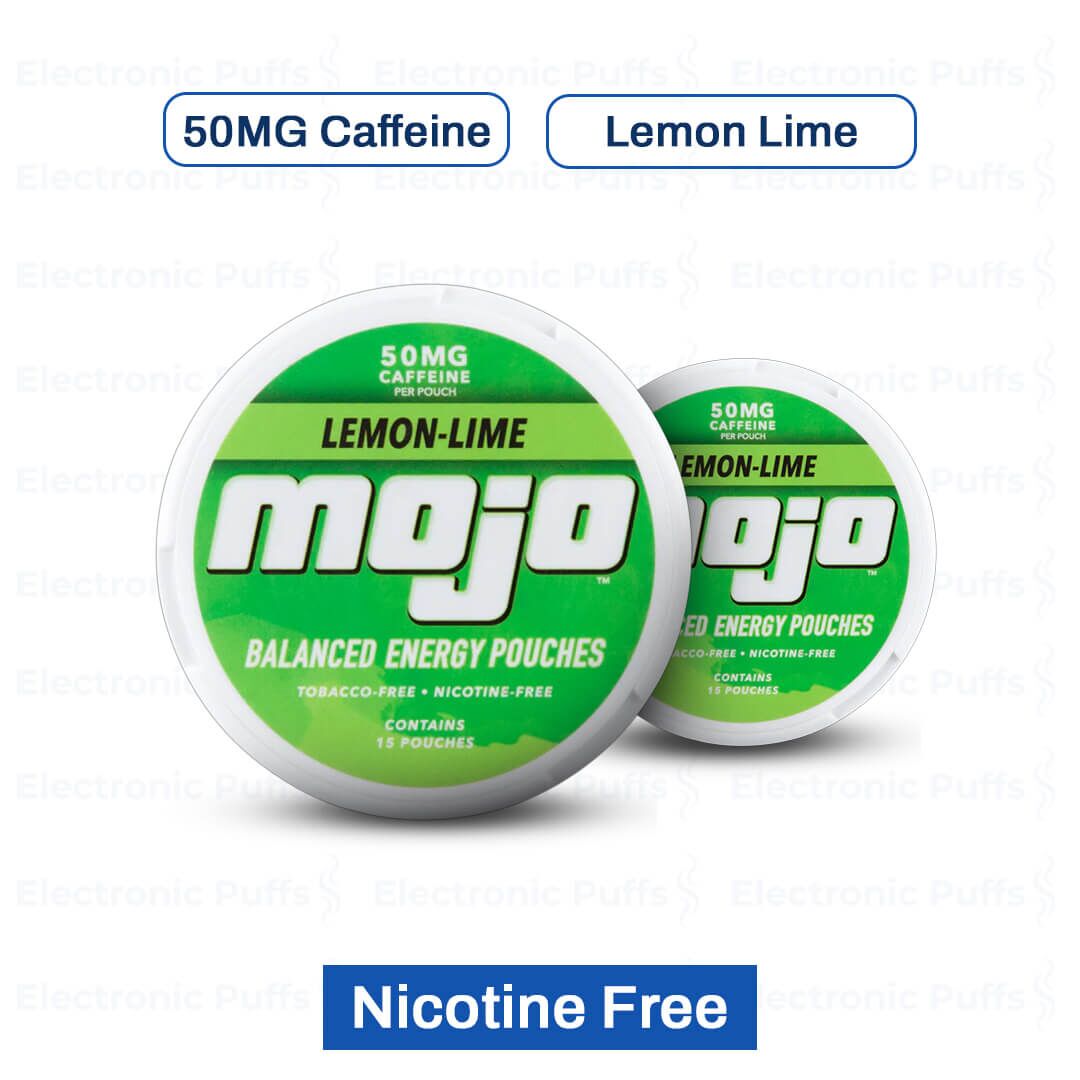 Mojo Caffeine Energy Pouches – Lemon Lime