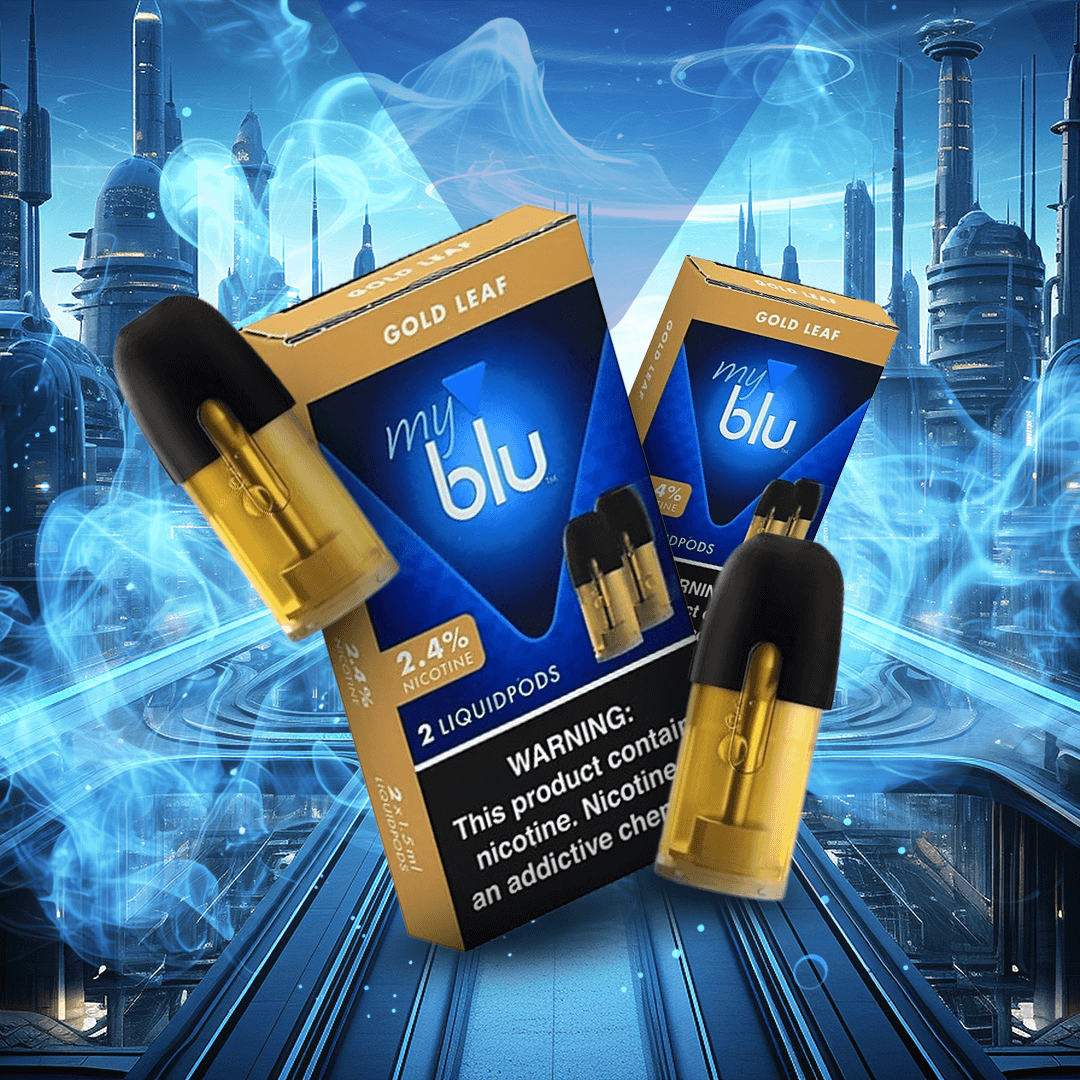my blu gold leaf liquid pods