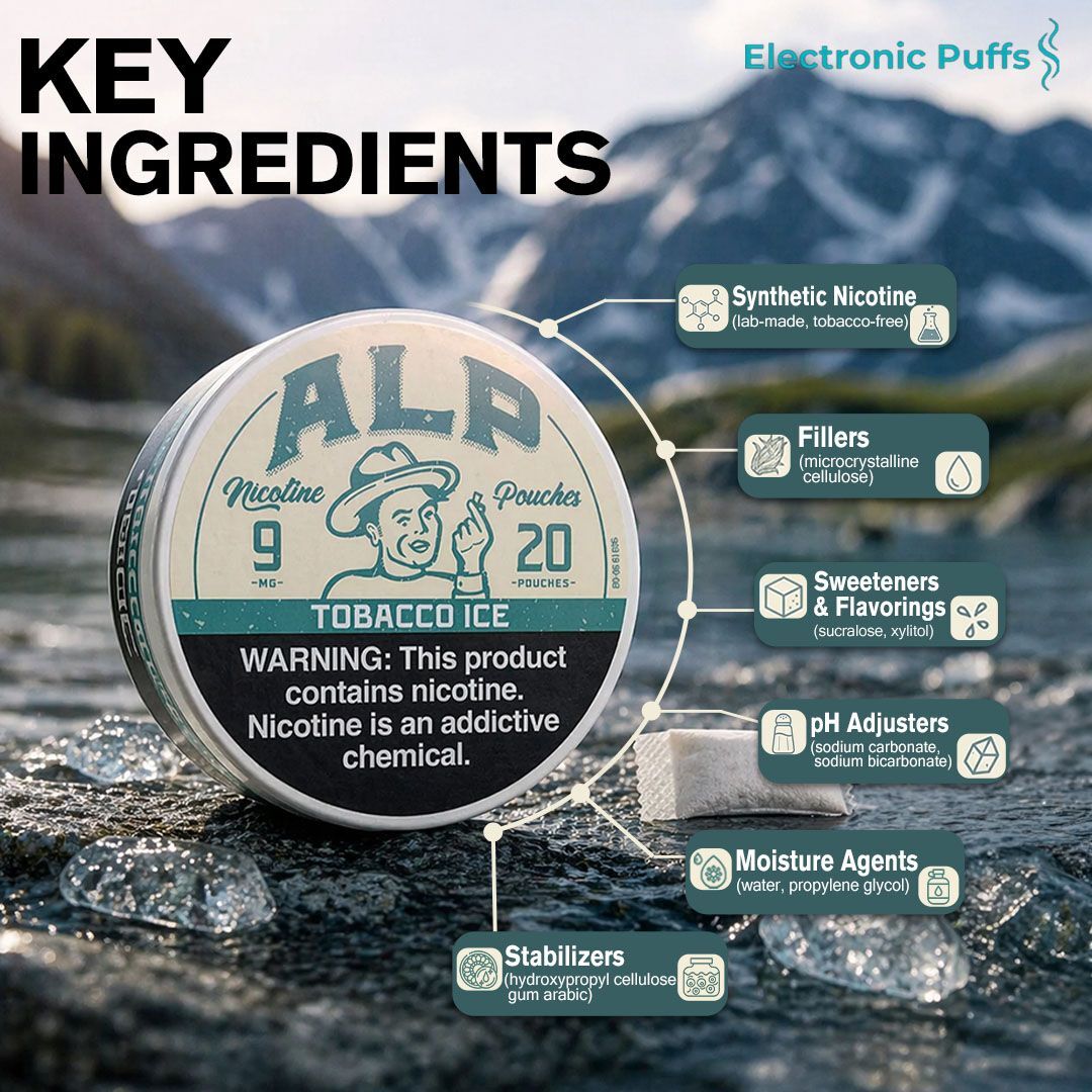 ALP Classic 9MG Nicotine Pouches – 5 Can Roll