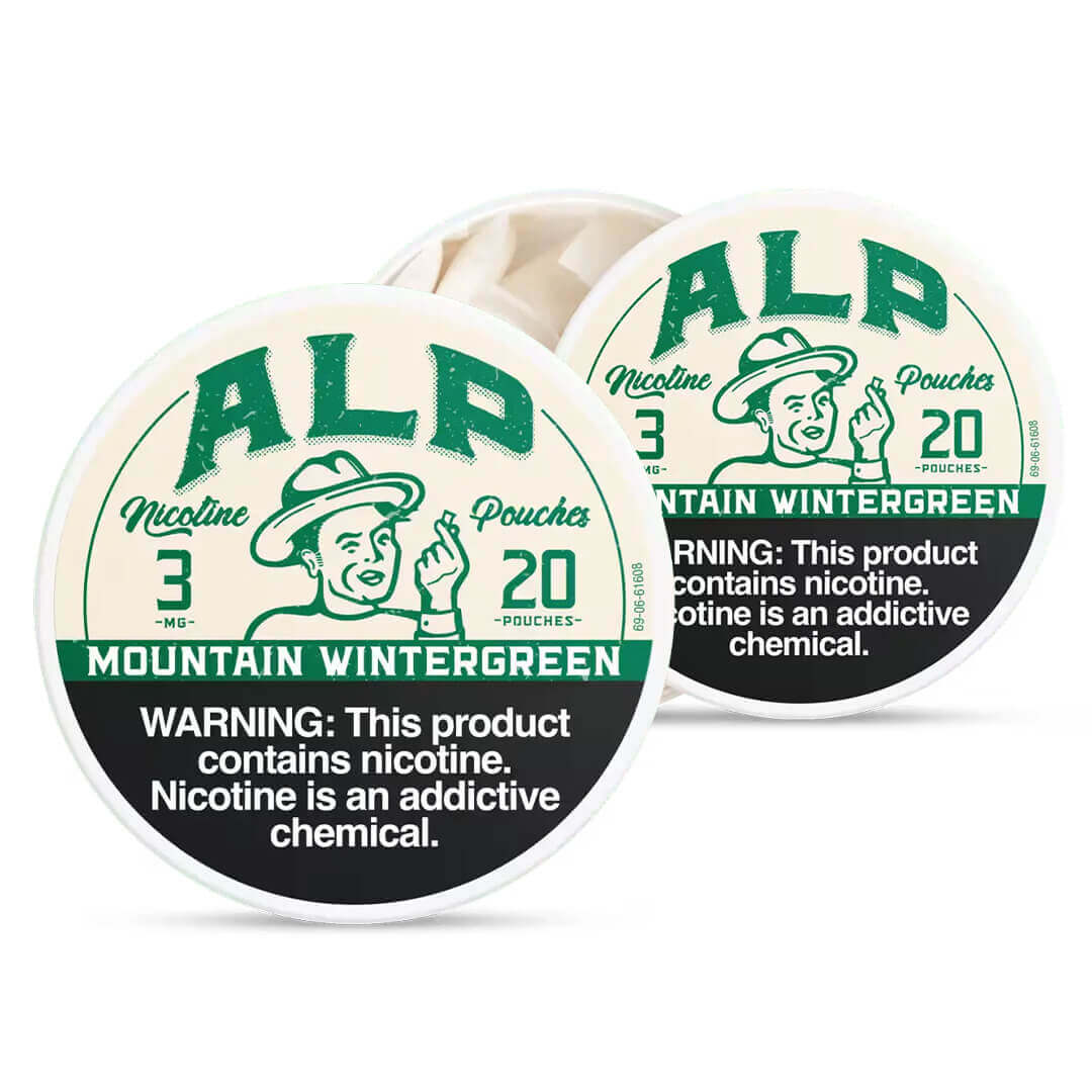 ALP Mountain Wintergreen 3MG Nicotine Pouches