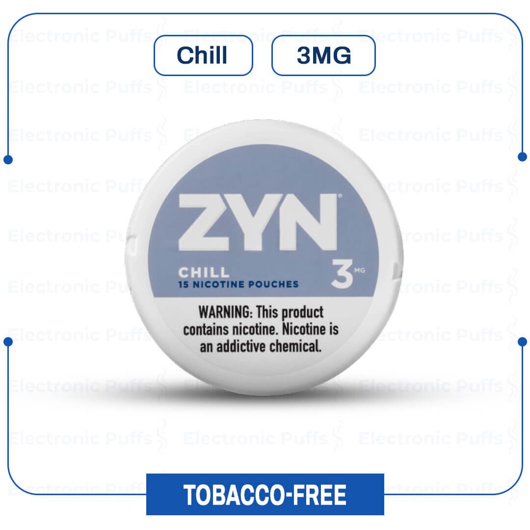 ZYN Chill Nicotine Pouches - 3MG