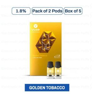 Vuse ALTO Pods Golden Tobacco 1.8% - 2PK - Box of 5