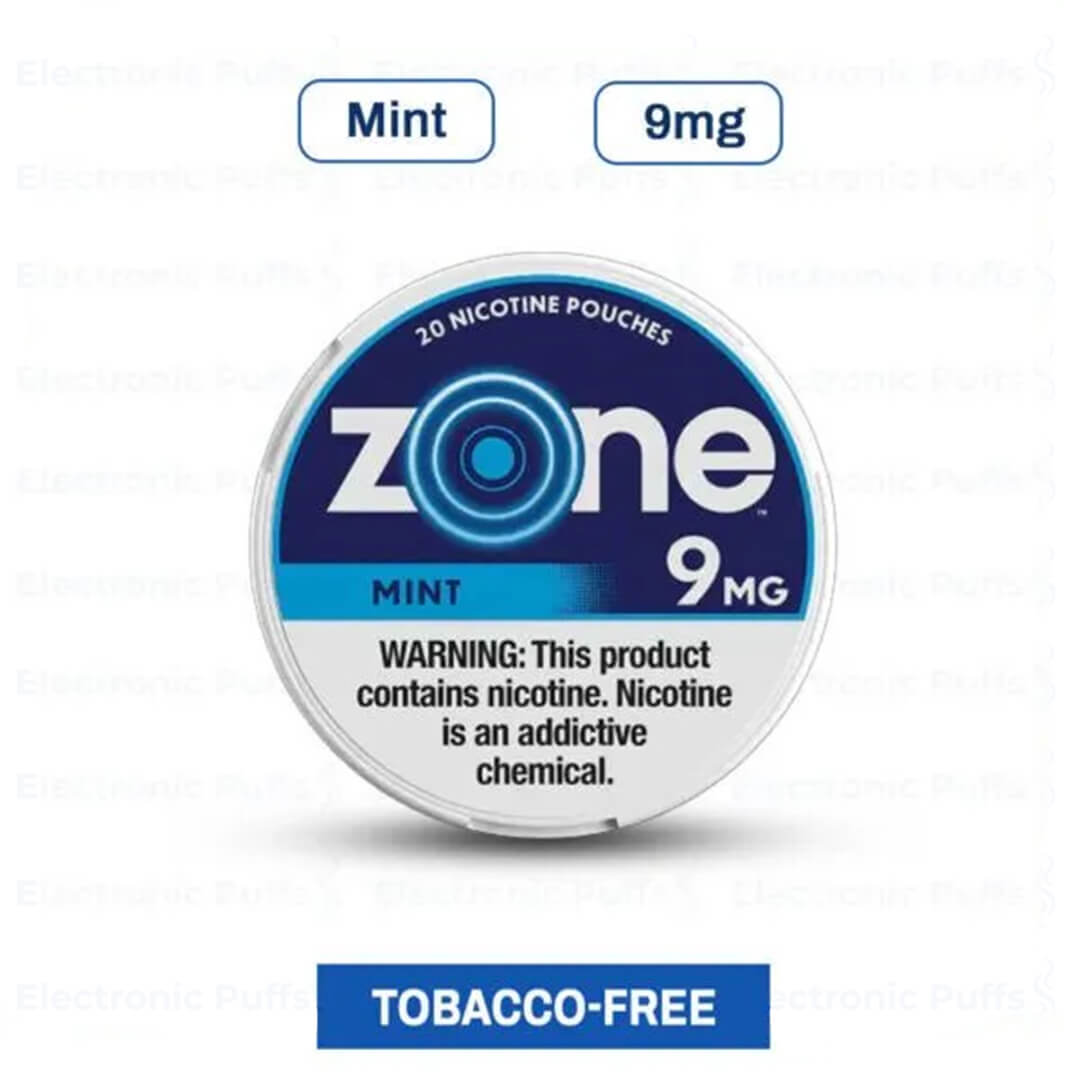 Zone Mint 9MG – 5 Can Roll