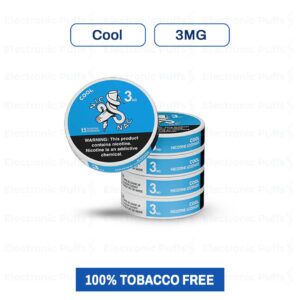 Nic Nac Cool 3MG Nicotine Pouches – 5 Can Roll
