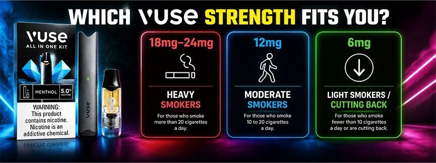 which vuse strength fits you