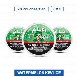 ALP Drifters Watermelon Kiwi Ice 6MG Nicotine Pouches