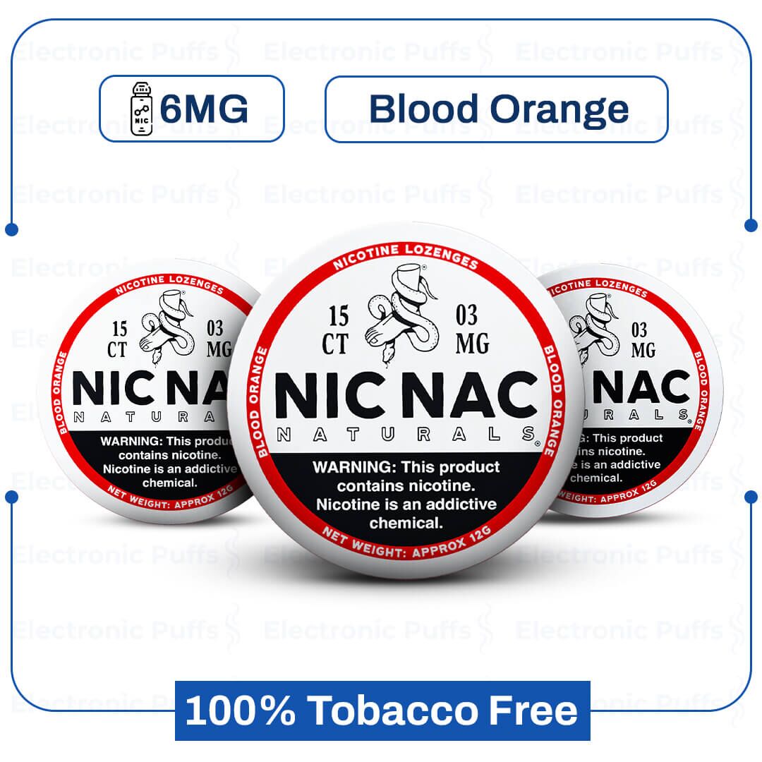 Nic Nac Blood Orange 6MG 5 cans
