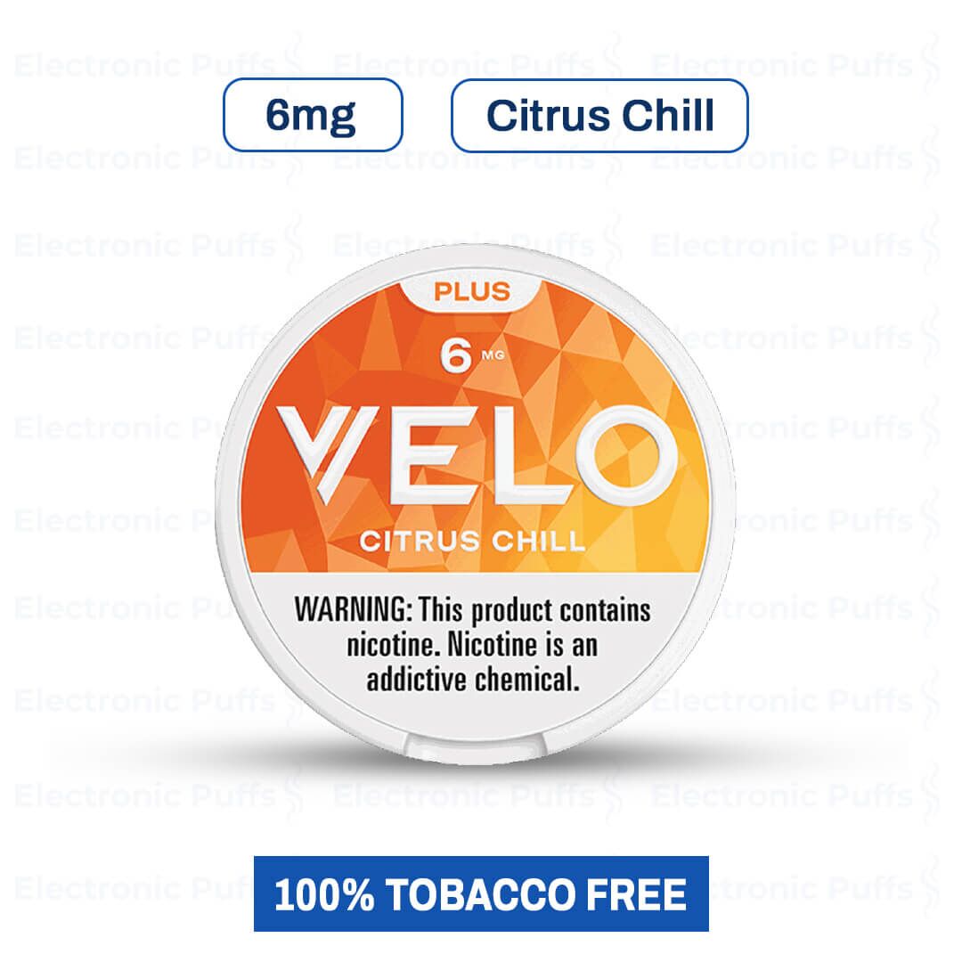 Velo Plus Citrus Chill 6MG Nicotine Pouches