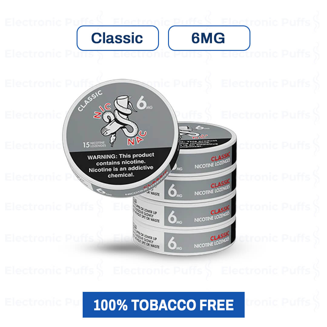 Nic Nac Classic 6MG Nicotine Pouches