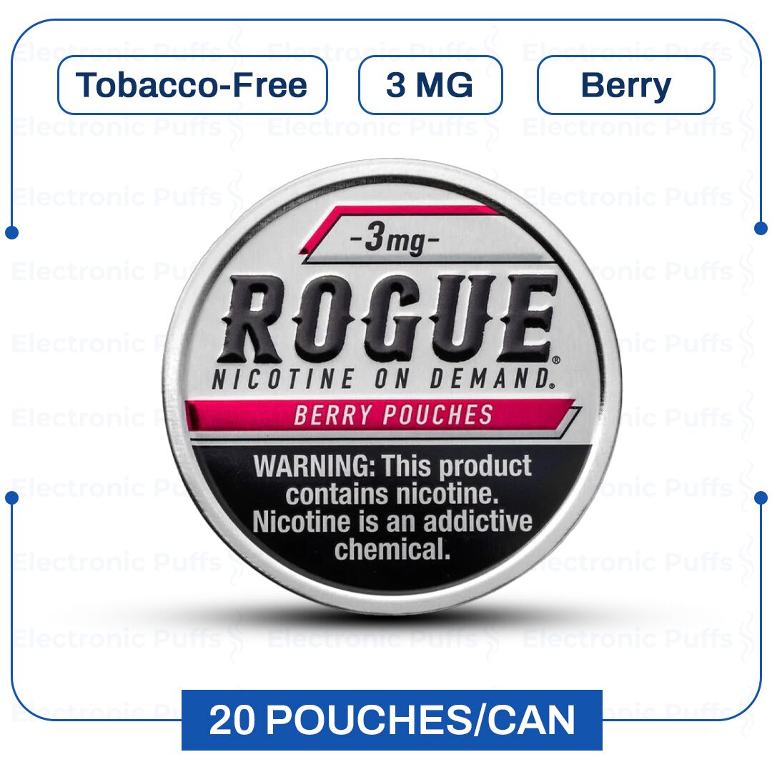 Rogue Berry 3mg Nicotine Pouch