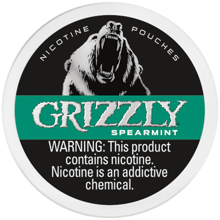 Grizzly Spearmint 7Mg Nicotine Pouch