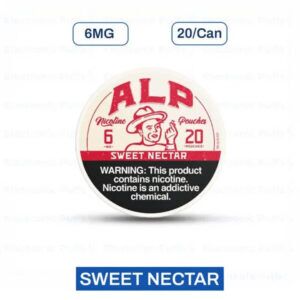ALP Sweet Nectar 6MG Nicotine Pouches – 5 Can Roll
