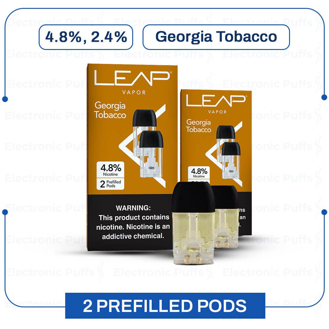 Leap Pods Georgia Tobacco – 3ML – 5PK/Box