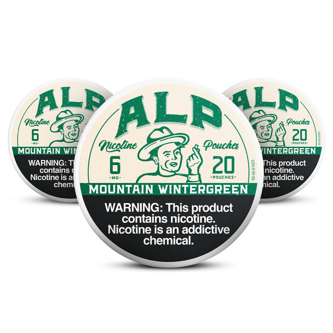 ALP Mountain Wintergreen 6MG Nicotine Pouches