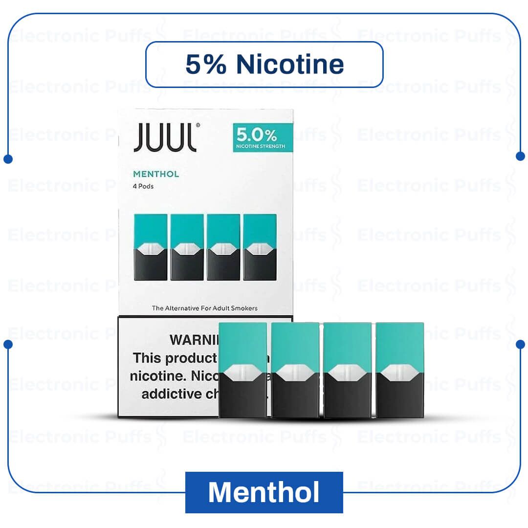 Juul Menthol Pods 5% - 4PK