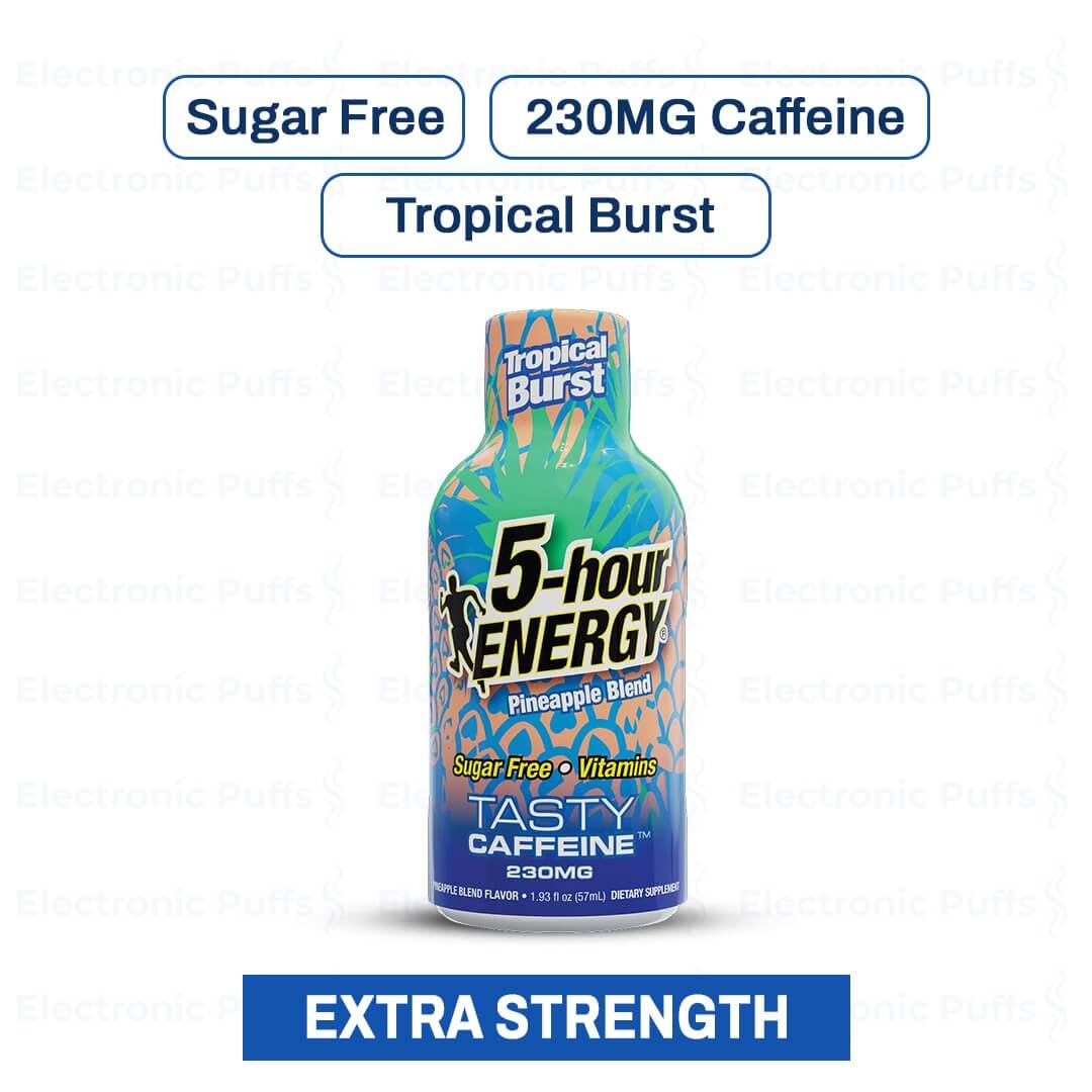 5-Hour Energy Tropical Burst Extra Strength Energy Shot