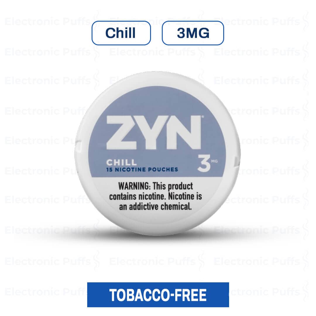 ZYN Chill 3MG - 5 Can Roll