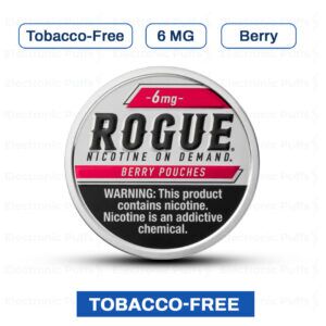 Rogue Berry 6MG Nicotine Pouches – 5 Can Roll
