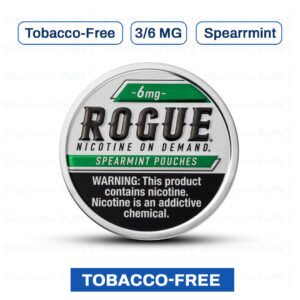 Rogue Spearmint Nicotine Pouches – 5 Can Roll