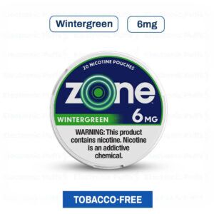 Zone Wintergreen 6MG - 5 Can Roll