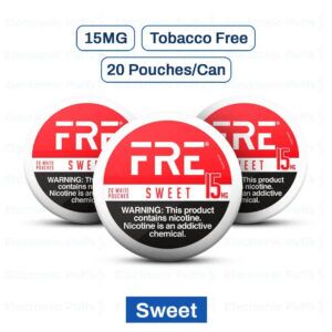 FRE Sweet 15MG Nicotine Pouches - 5 Can Roll