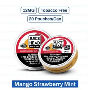 Juice Head Mango Strawberry Mint 12MG – 5 Can Roll