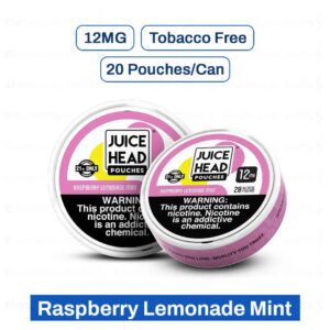 Juice Head Raspberry Lemon Mint 12MG – 5 Can Roll