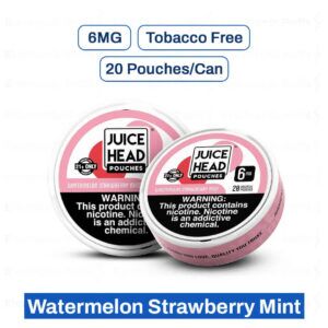 Juice Head Watermelon Strawberry Mint 6MG – 5 Can Roll