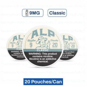 ALP Classic 9MG Nicotine Pouches – 5 Can Roll