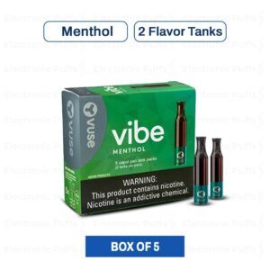 Vuse Vibe Tank Refill – Menthol – Box of 5