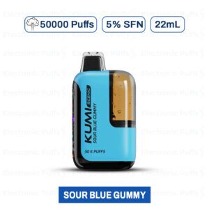 Kumi Scenic 50000 Puffs Sour Blue Gummy Disposable Vape – 5PK
