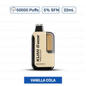Kumi Scenic 50000 Puffs Vanilla Cola Disposable Vape – 5PK