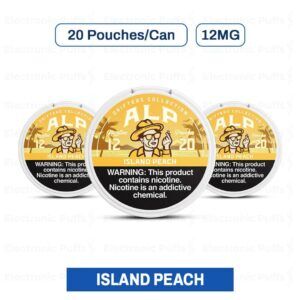 ALP Drifters Island Peach 12MG Nicotine Pouches