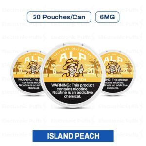 ALP Drifters Island Peach 6MG Nicotine Pouches