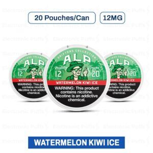 ALP Drifters Watermelon Kiwi Ice 12MG Nicotine Pouches