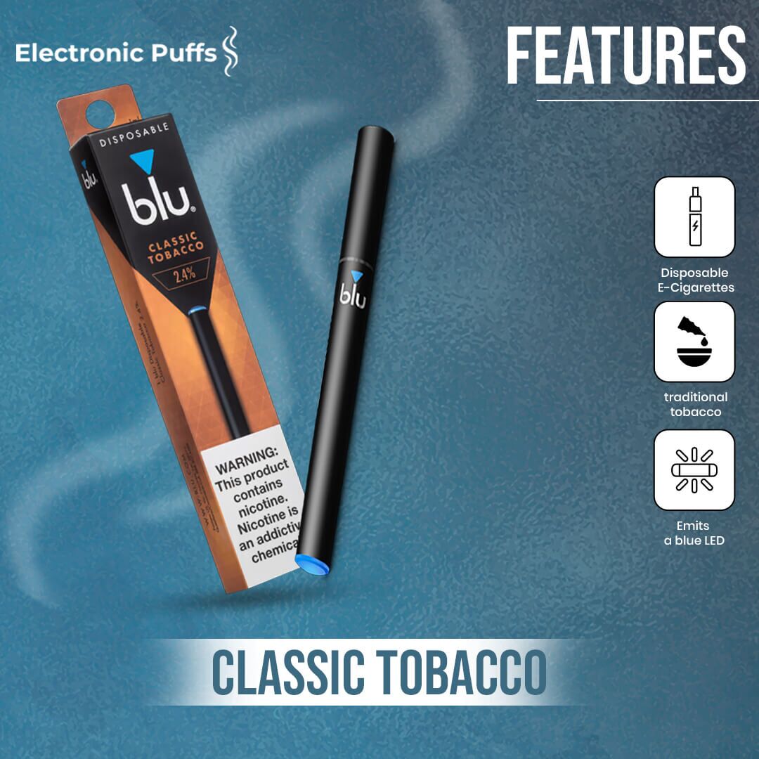 BLU Classic Tobacco Disposables