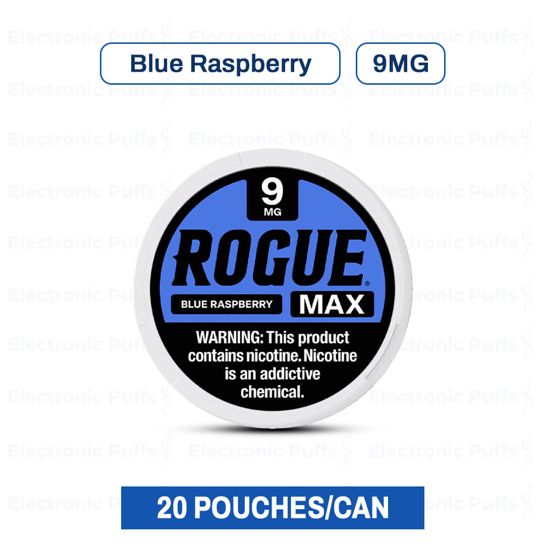 Rogue Max Blue Raspberry 9MG - 5CT