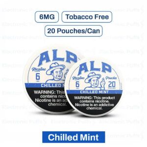 ALP Chilled Mint 6MG Nicotine Pouches – 5 Can Roll