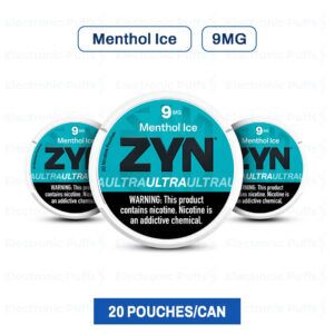 ZYN Ultra Menthol Ice 9MG