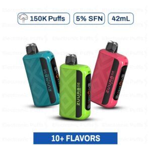 Kumi Zuurb 6 150K Puff Disposable Vape - 5 PK