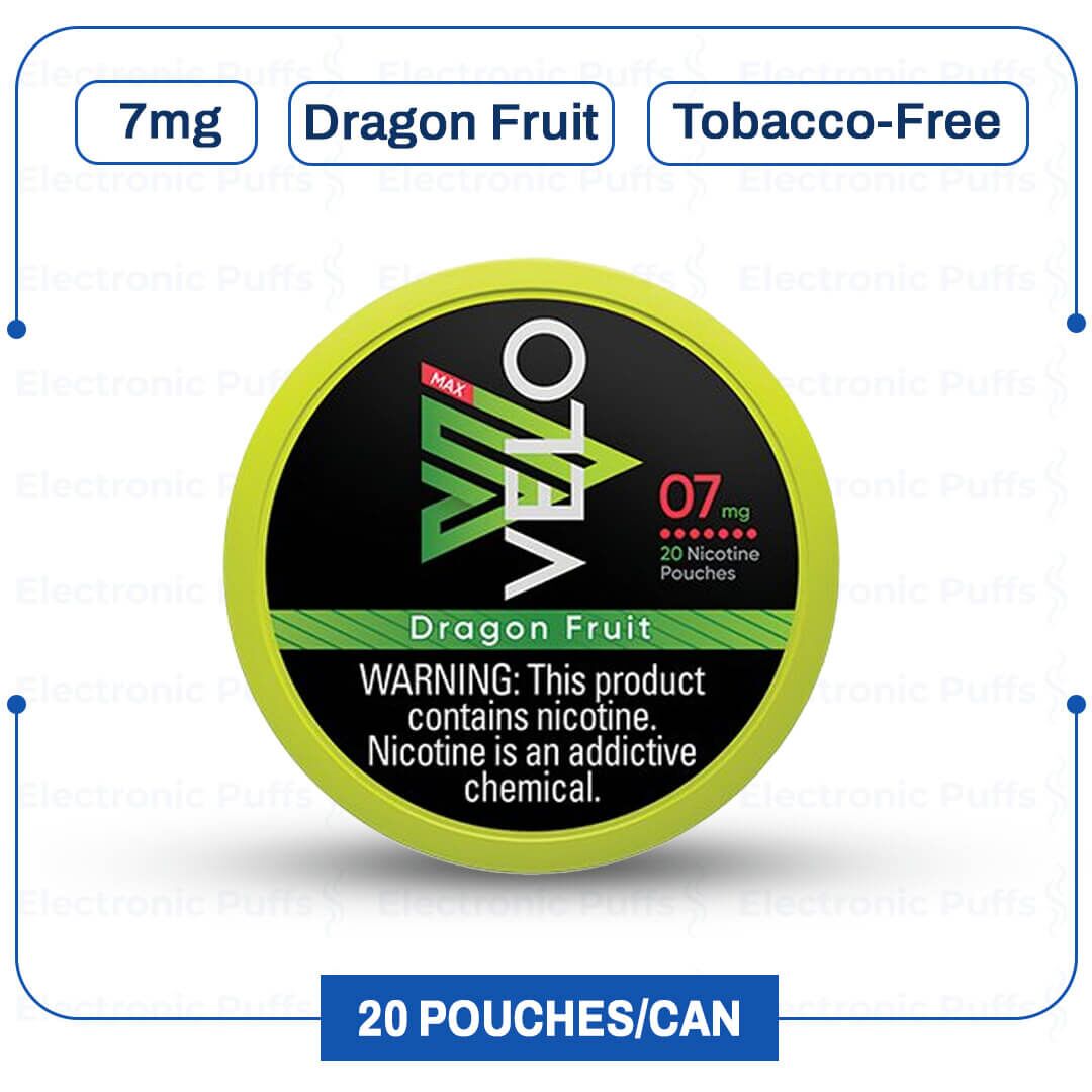 Velo Max Pouch Dragon Fruit 7MG 5 CANS