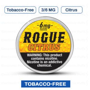 Rogue Citrus Nicotine Pouches – 5 Can Roll