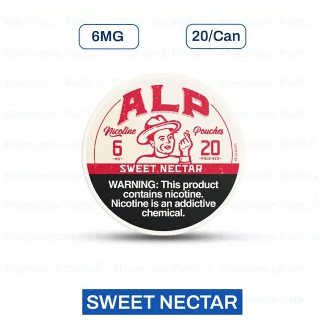 ALP Sweet Nectar 6MG Nicotine Pouches – 5 Can Roll