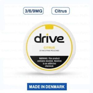 Drive Nicotine Pouches – Citrus – 5 Can Roll