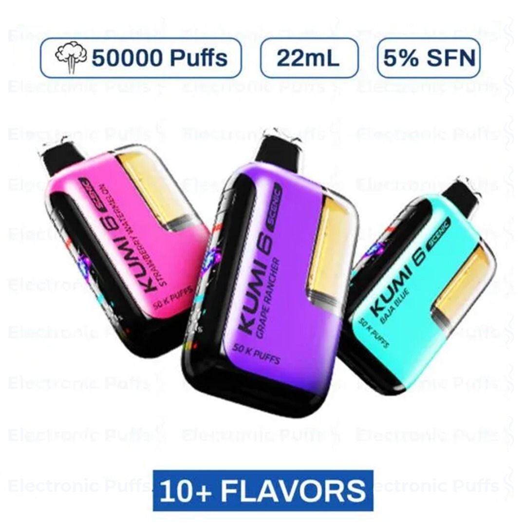 Kumi Scenic 50000 Puffs Disposable Vape – 5PK