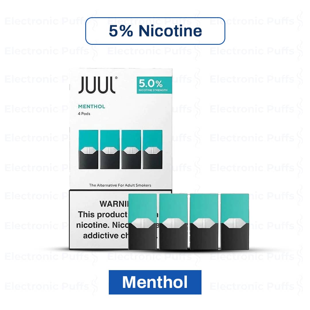 Juul Menthol Pods 5% – 4PK