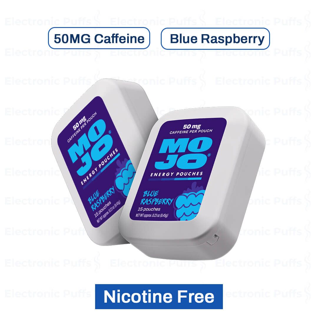 Mojo Caffeine Energy Pouches – Blue Raspberry