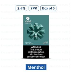 Vuse Alto Menthol Pods 2.4% - 2PK - Box of 5