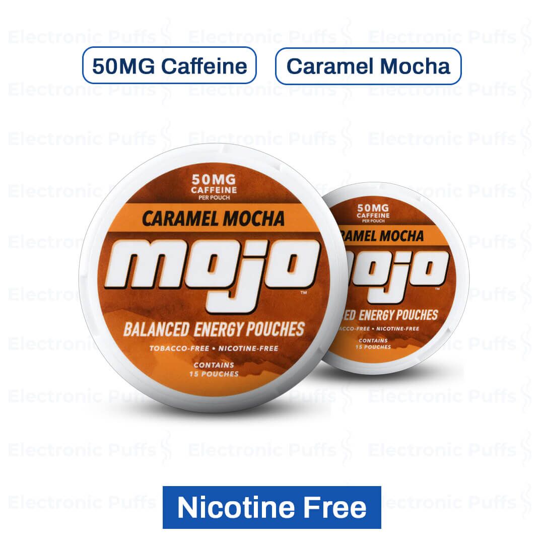 Mojo Caffeine Energy Pouches – Caramel Mocha